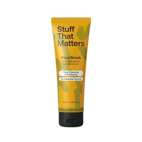 Stuff That Matters Men s Face Scrub - Deep Cleansing 100ml For Cheap