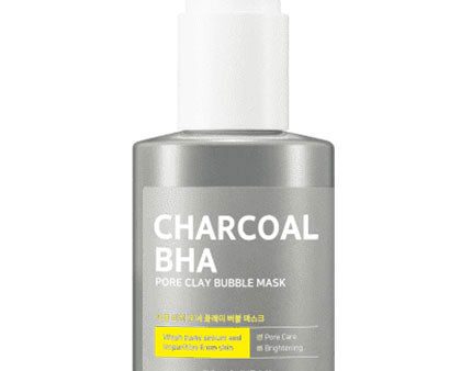 Some By Mi Charcoal BHA Pore Clay Bubble Mask 120ml For Cheap