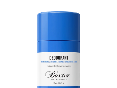 Baxter of California Deodorant Cedarwood & Oakmoss 75g For Discount