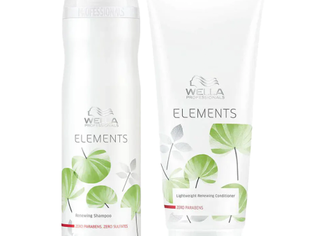 Wella Professionals Elements Renewing Shampoo and Conditioner Duo Fashion