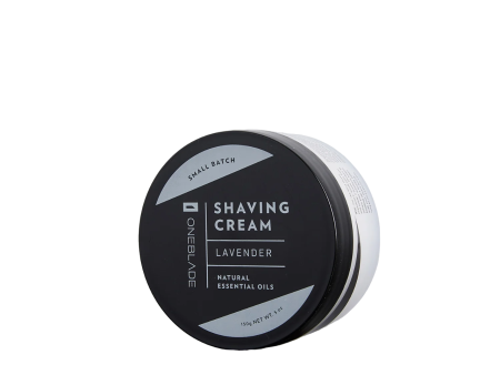 OneBlade Black Tie Shaving Cream 150mL - Lavender Supply