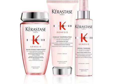 Kérastase Genesis Anti Hair Fall Routine For Fine Hair Bundle For Sale