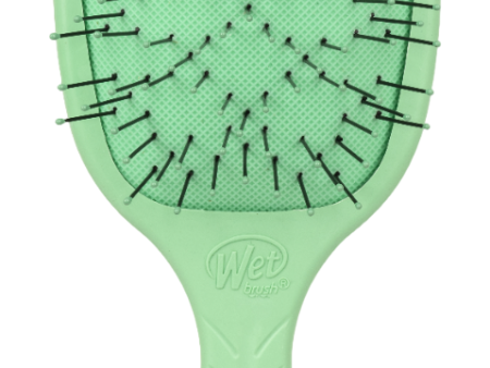 Wet Brush Go Green Thick Hair Paddle - Green For Sale