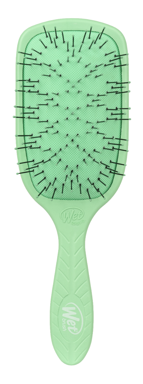 Wet Brush Go Green Thick Hair Paddle - Green For Sale