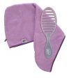 Wet Brush Detangler Speed Dry + Make-up Towel - Feel Good Ombre Sale