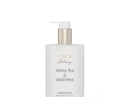 CIRCA Alchemy White Tea & Wild Mint Hand Lotion 450ml For Cheap