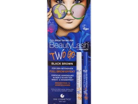 RefectoCil BeautyLash Full Brow Tinting Pen - Black Brown Online now