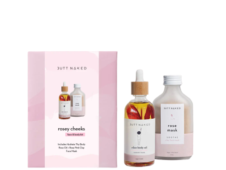 Butt Naked Rosey Cheeks Gift Kit For Sale