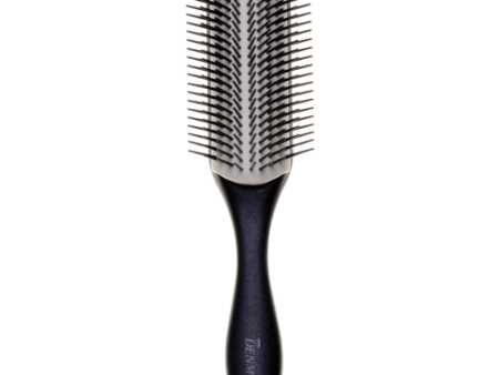 Denman Brushes Classic Noir Large Styling Brush D4N 9 Row - White & Black Hot on Sale