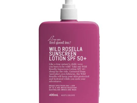 We Are Feel Good Inc. Wild Rosella Sunscreen Lotion SPF50+ 400ml Sale