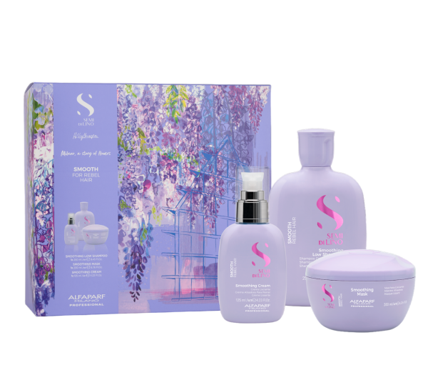 Alfaparf Milano A Story of Flowers SDL Smooth Holiday Trio Kit 2024 Online