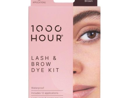 1000 Hour Eyelash & Brow Dye Kit - Dark Brown Online