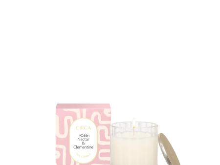 CIRCA Rose Nectar & Clementine Mini Soy Candle 60g Hot on Sale