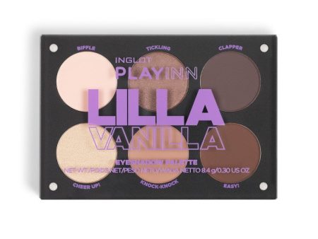 INGLOT Playinn Lilla Vanilla Eyeshadow Palette For Cheap