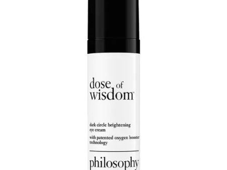 Philosophy Dose of Wisdom Eye Treatment 15ml Online Hot Sale