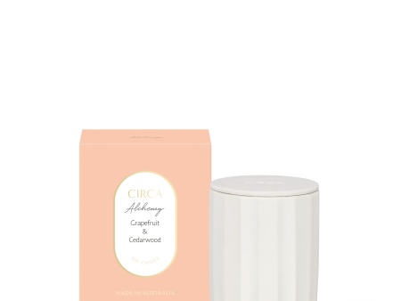 CIRCA Alchemy Grapefruit & Cedarwood Candle 350g Sale