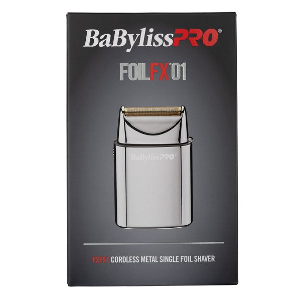 BaBylissPRO Silver Single Foil Shaver Online Sale