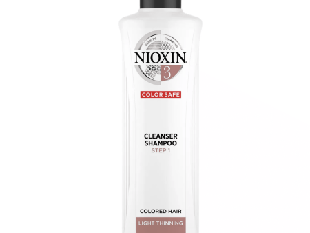 Nioxin System 3 Cleanser Shampoo 300ml Supply