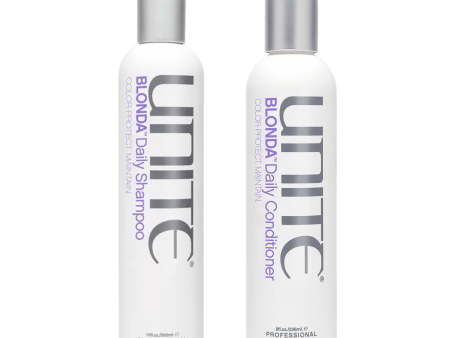 Unite BLONDA Daily Shampoo and Conditioner Duo Bundle For Cheap