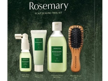 AROMATICA Rosemary Scalp Scaling Trial Kit Online now