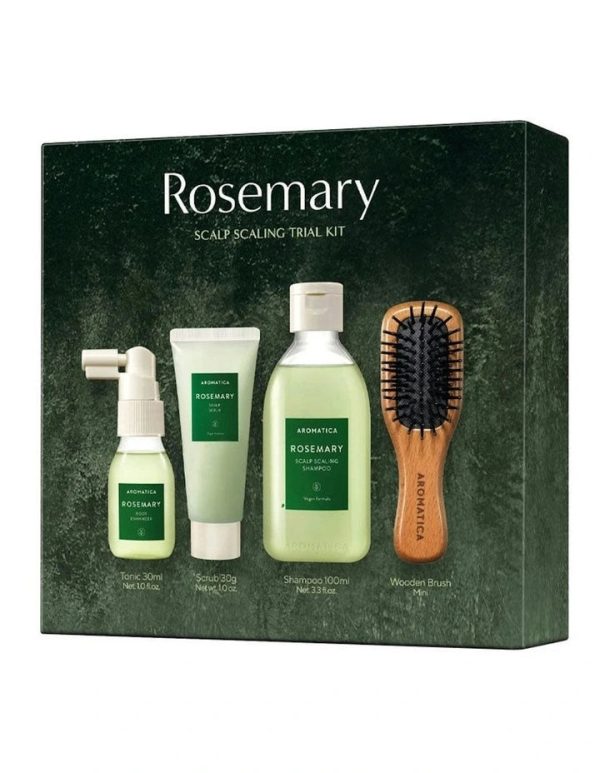 AROMATICA Rosemary Scalp Scaling Trial Kit Online now