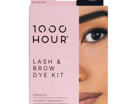 1000 Hour Eyelash & Brow Dye Kit - Blue Black Supply