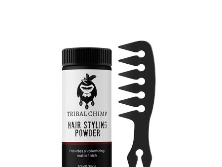 Tribal Chimp Hair Styling Powder 10g & Styling Comb Duo Online