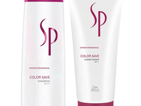 Wella SP System Professional Color Save Shampoo and Conditioner Duo Online Sale