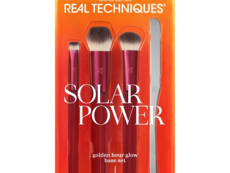 Real Techniques Solar Power Golden Hour Glow Base Set Hot on Sale