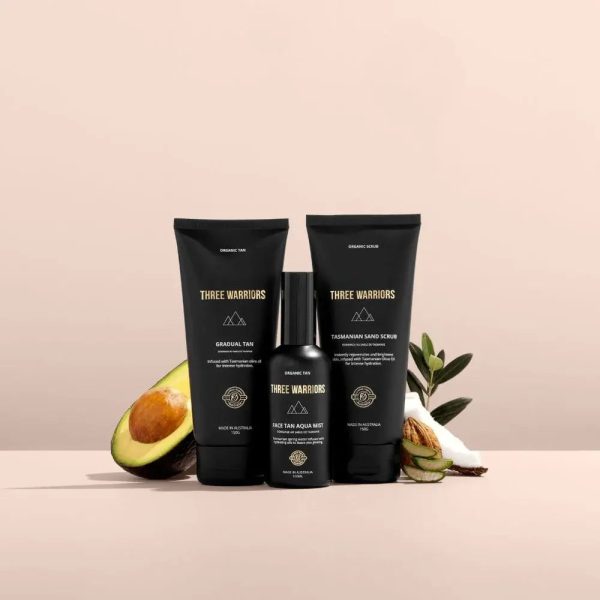 Three Warriors Tanning Essentials Trio Fashion