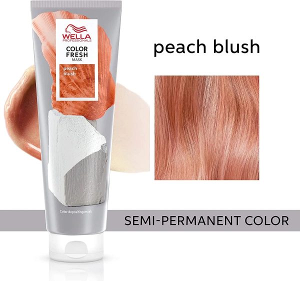 Wella Professionals Color Fresh Mask Peach Blush 150ml Online Hot Sale