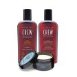 American Crew Fiber Hair & Styling Bundle Supply