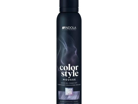 Indola Colour Style Mousse - Silver Lavender 200ml Online