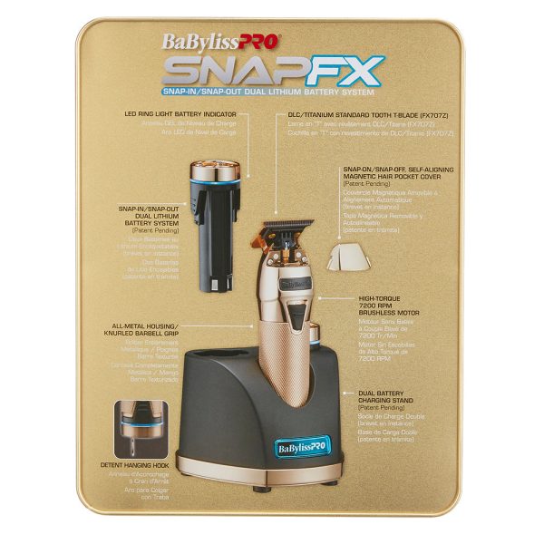 BabylissPro SnapFX Trimmer Gold For Sale