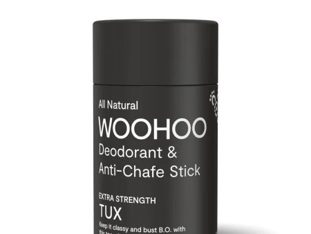 WOOHOO Deodorant & Anti-Chafe Stick Tux (Extra Strength) 60g on Sale