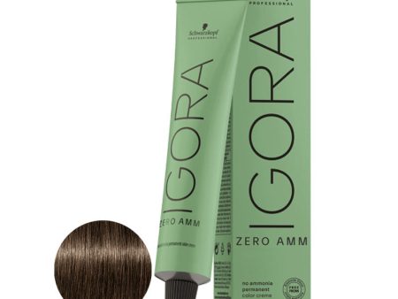 Schwarzkopf Igora Zero Ammonia Color Creme - 4-0 Medium Brown Natural 60ml Fashion