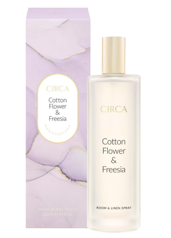 CIRCA Cotton Flower & Freesia Room & Linen Spray 120ml Cheap