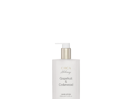 CIRCA Alchemy Grapefruit & Cedarwood Hand Lotion 450ml Cheap