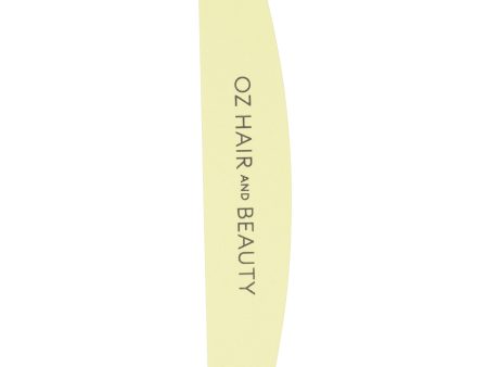 Oz Hair And Beauty Essentials Nail File and Buffer - Yellow on Sale