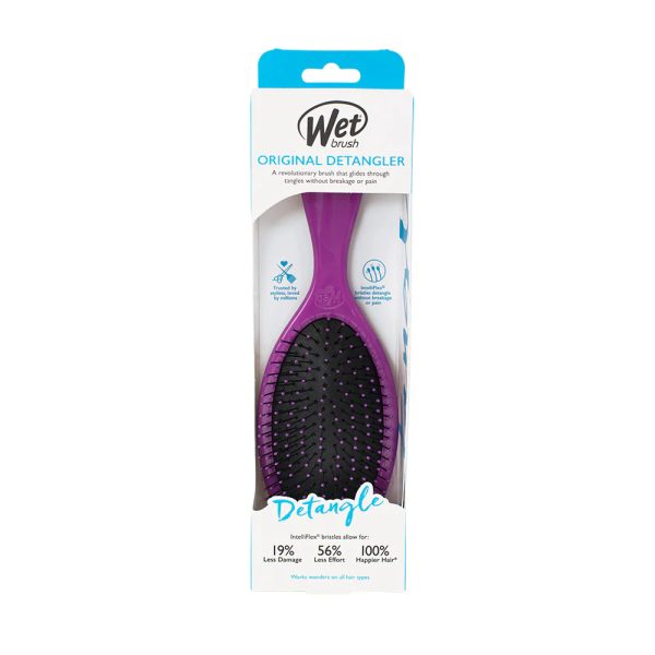 Wet Brush Detangling Hair Brush in Purple Fashion