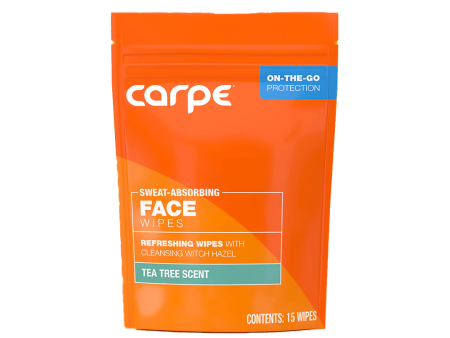 Carpe Face Wipes - 15 Pack Online Sale