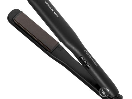 Silver Bullet Keratin 230 Ceramic Tourmaline Digital Wide Plate Straightener - 37mm Hot on Sale