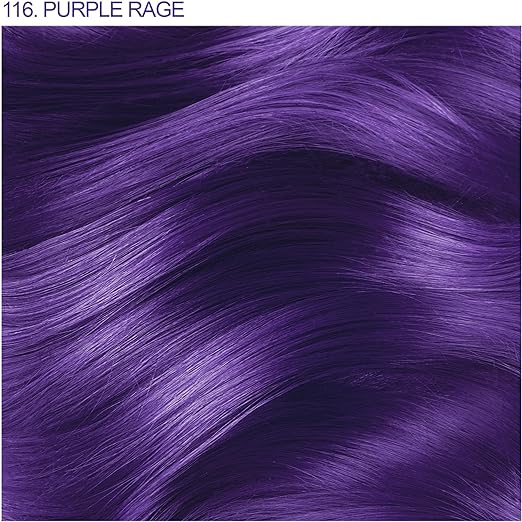 Adore Semi Permanent Hair Colour - Purple Rage 116 118ml Sale