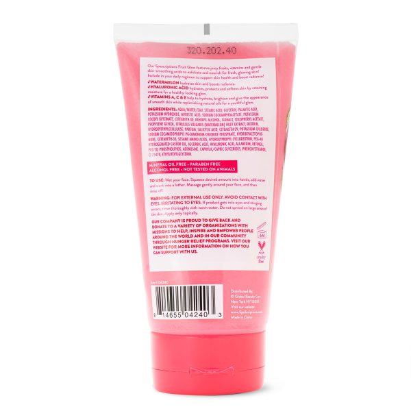 Spascriptions Fruit Glow Hydrating Facial Cleanser 150ml Sale