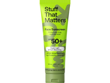 Stuff That Matters SPF50+ Face Sunscreen 100ml on Sale