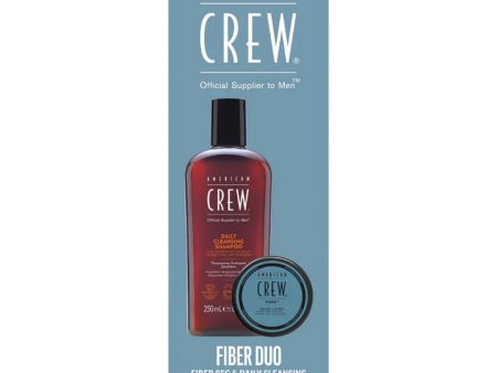 American Crew Fiber & Daily Cleansing Shampoo Duo Pack For Discount