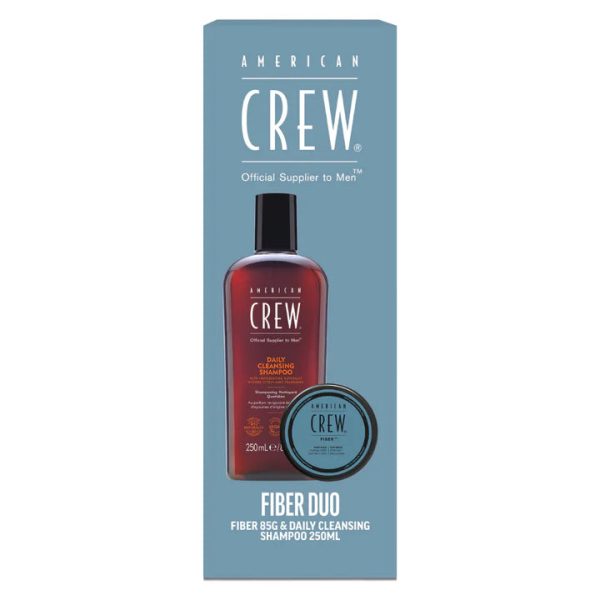 American Crew Fiber & Daily Cleansing Shampoo Duo Pack For Discount