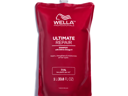 Wella Professionals Ultimate Repair - Shampoo Pouch 1000ml Supply