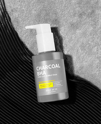 Some By Mi Charcoal BHA Pore Clay Bubble Mask 120ml For Cheap