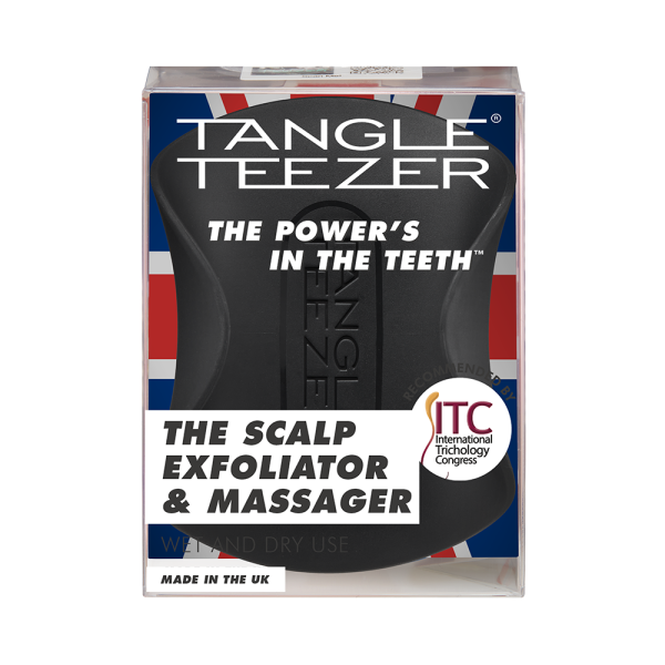 Tangle Teezer Scalp Exfoliator & Massager Onyx Black Online Hot Sale